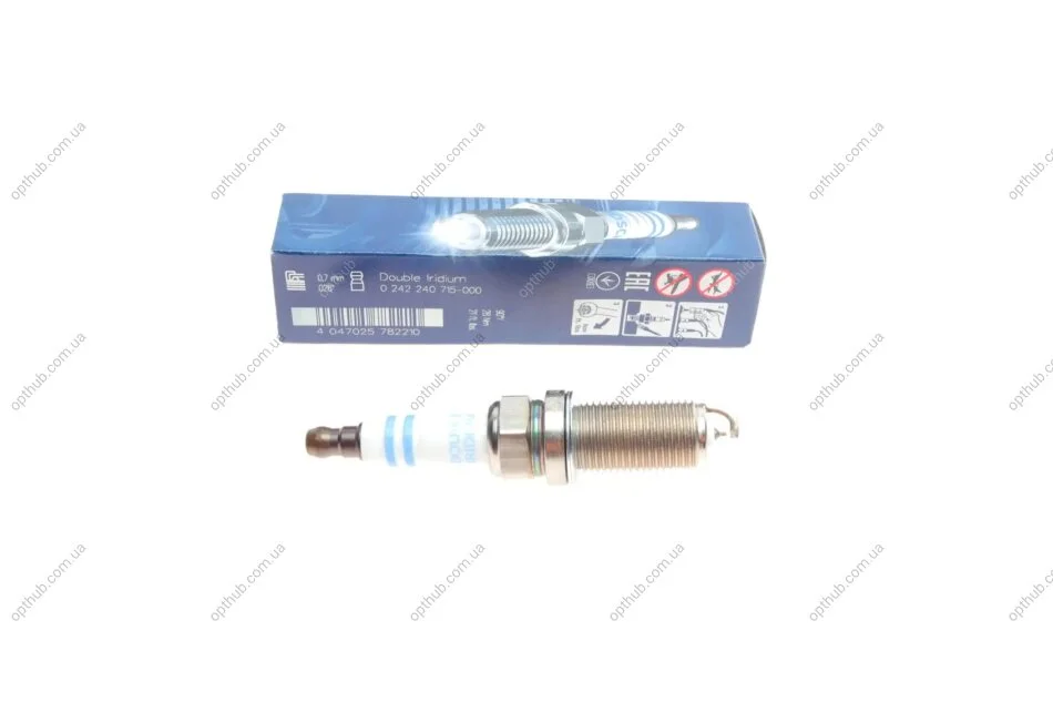 Свічка запалювання BMW/Chevrolet/Citroen/Mitsubishi/Opel/Peugeot/Volvo UA63 BOSCH 0 242 240 715 (фото 1)