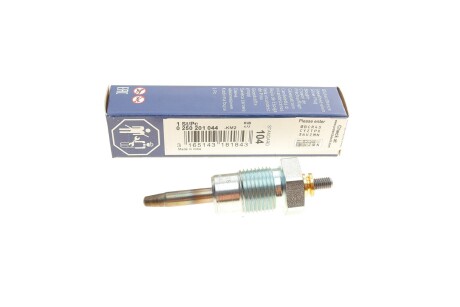 Свічка розжарювання MB OM615-617 (11V) (M18x1.5/10s) (opt-om) BOSCH 0 250 201 044