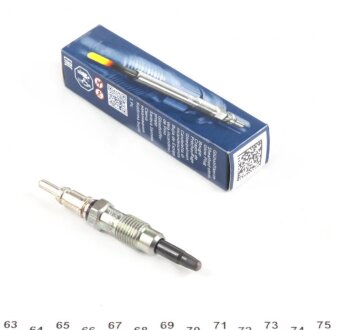 Свічка розжарювання GLP045 FIAT DOBLO 1.9 00-05 BOSCH 0 250 201 053