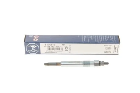 Свеча накаливания GLP024 FORD FOCUS, CONNECT 1.8 99-13 (пр-во) BOSCH 0 250 202 131