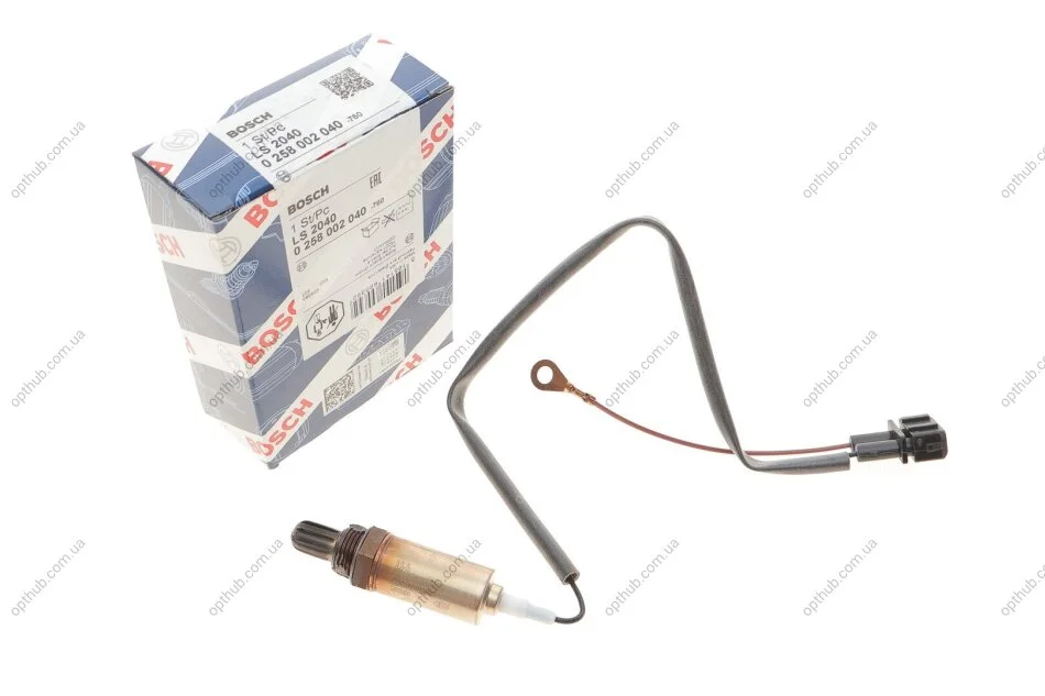 Лямбда-зонд Seat Toledo, VW Golf, Passat (вир-во Bosch) BOSCH 0 258 002 040 (фото 1)