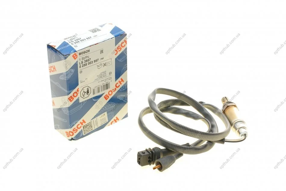 Лямбда-зонд AUDI 80, 100, VW PASSAT (вир-во Bosch) BOSCH 0258003957 (фото 1)