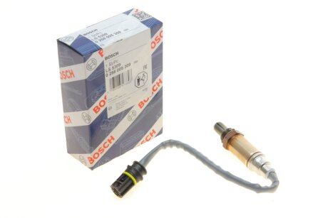 Лямбда-зонд BMW 320, 323, 325, 328, 330, 520, 523, 528, 530, 535, 540, 728, 730, 750, 850, M5, X BOSCH 0 258 005 309 (фото 1)