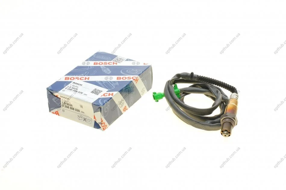 Лямбда зонд PSA/Fiat (вир-во Bosch) BOSCH 0 258 006 026 (фото 1)