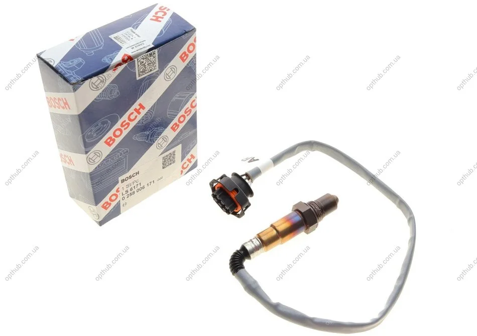Лямбда зонд Opel Corsa/Astra H/Zafira A 1.2/2.0 00-14 UA63 BOSCH 0 258 006 171 (фото 1)