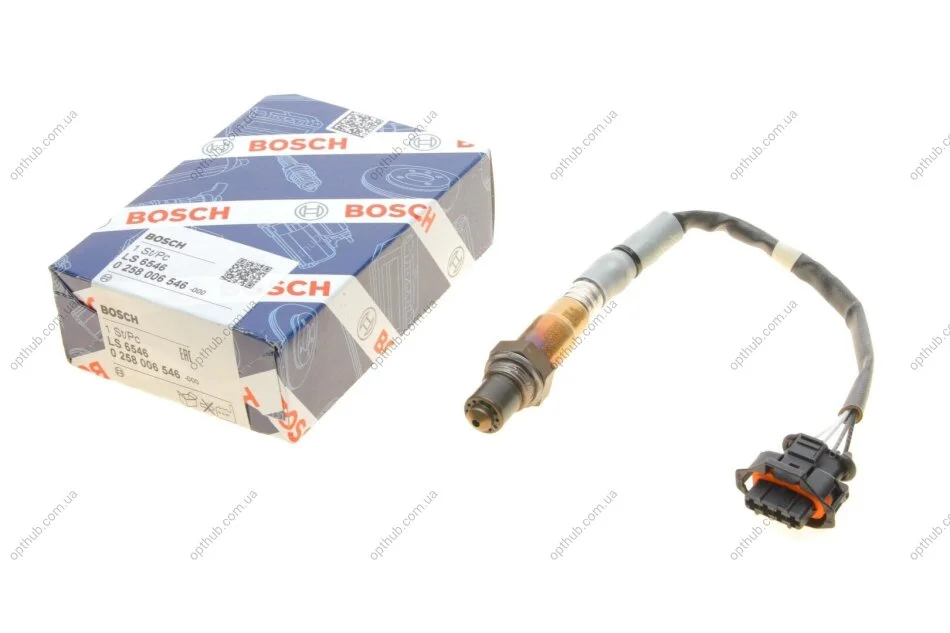 Лямбда зонд Opel Vectra C/Signum 2.8 V6 05-15 UA63 BOSCH 0 258 006 546 (фото 1)