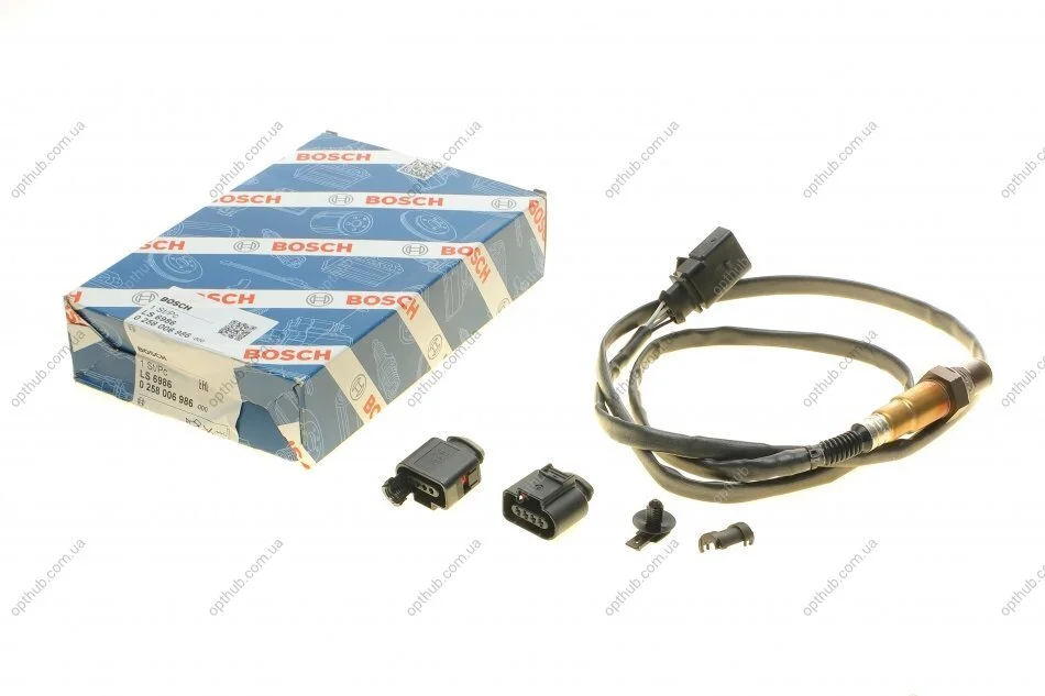 Лямбда-зонд VAG (вир-во Bosch) BOSCH 0 258 006 986 (фото 1)