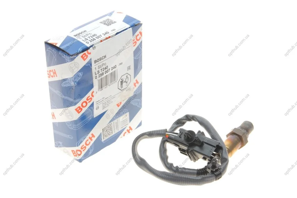 Лямбда зонд Nissan 350Z 3.5 02-08/Infiniti FX 3.5 03-09 (opt-om) BOSCH 0 258 007 240 (фото 1)