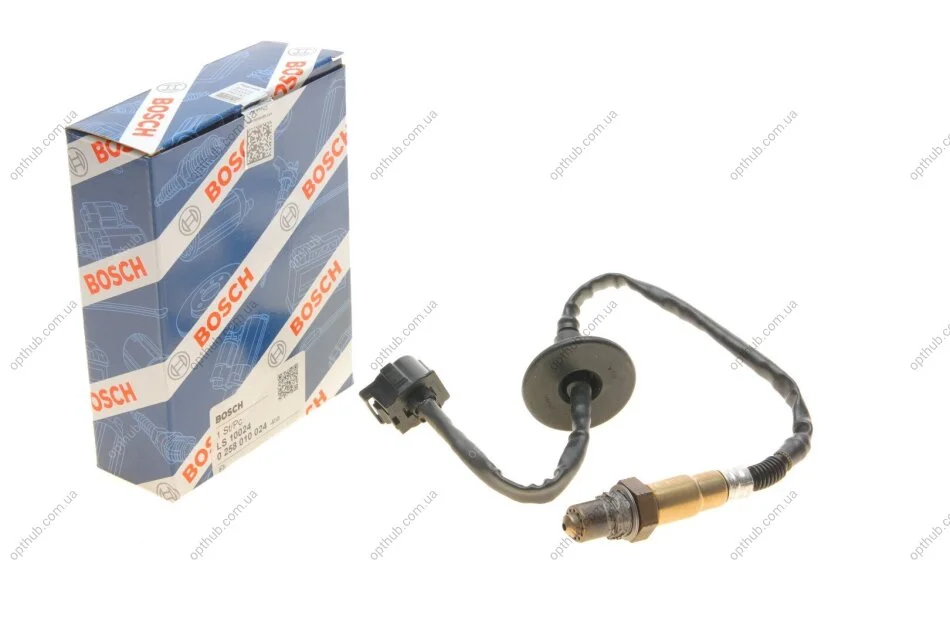 Лямбда зонд Mitsubishi Lancer VIII 1.5/1.8/1.5 Bifuel 08- (opt-om) BOSCH 0 258 010 024 (фото 1)
