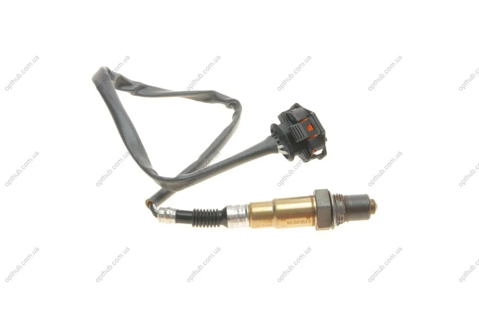 Лямбда-зонд (кількість дротів 4, 548мм) CHEVROLET AVEO, CRUZE, TRAX OPEL ASTRA J, ASTRA J GTC, INSIGNIA A, MOKKA / MOKKA X, ZAFIRA C 1.6/1.8 07.08- BOSCH 0 258 010 514 (фото 1)