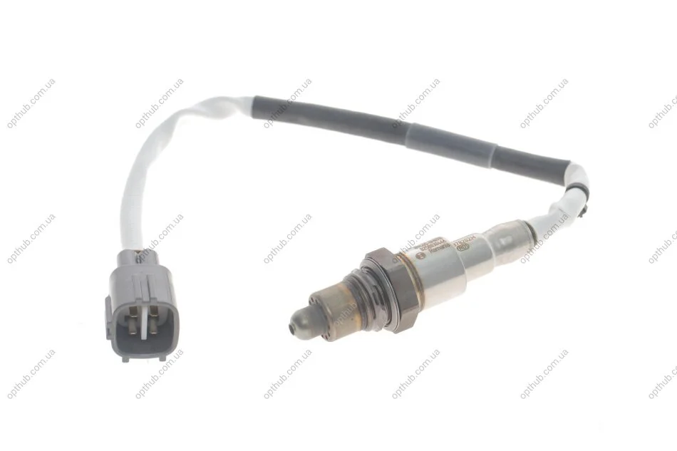 Лямбда-зонд (кількість дротів 4, 390мм) CITROEN C1 II PEUGEOT 108 TOYOTA AYGO, AYGO X, YARIS 1.0 04.14- BOSCH 0258030446 (фото 1)