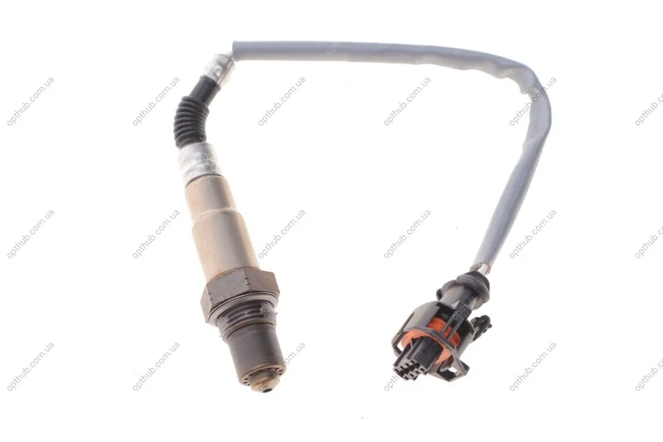Лямбда-зонд (кількість дротів 4, 340мм) CADILLAC CTS CHEVROLET AVEO, CRUZE, TRAX OPEL ADAM, ASTRA J, ASTRA J GTC, CASCADA, CORSA D, CORSA E, INSIGNIA A, MERIVA B, MOKKA / MOKKA X 1.0-3.2 03.02- BOSCH 0 258 986 729 (фото 1)