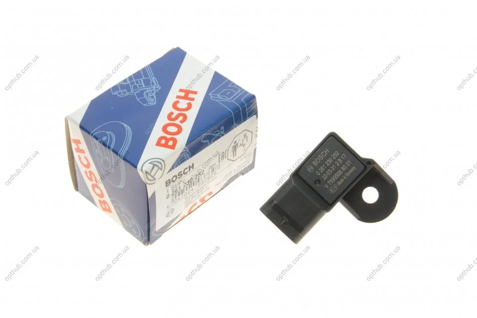 Датчик тиску у впускному газопроводі BMW 3 (F30/F80) 1.6i 12-16 (N13)/Citroen C4/C5 1.6THP UA63 BOSCH 0 261 230 252 (фото 1)
