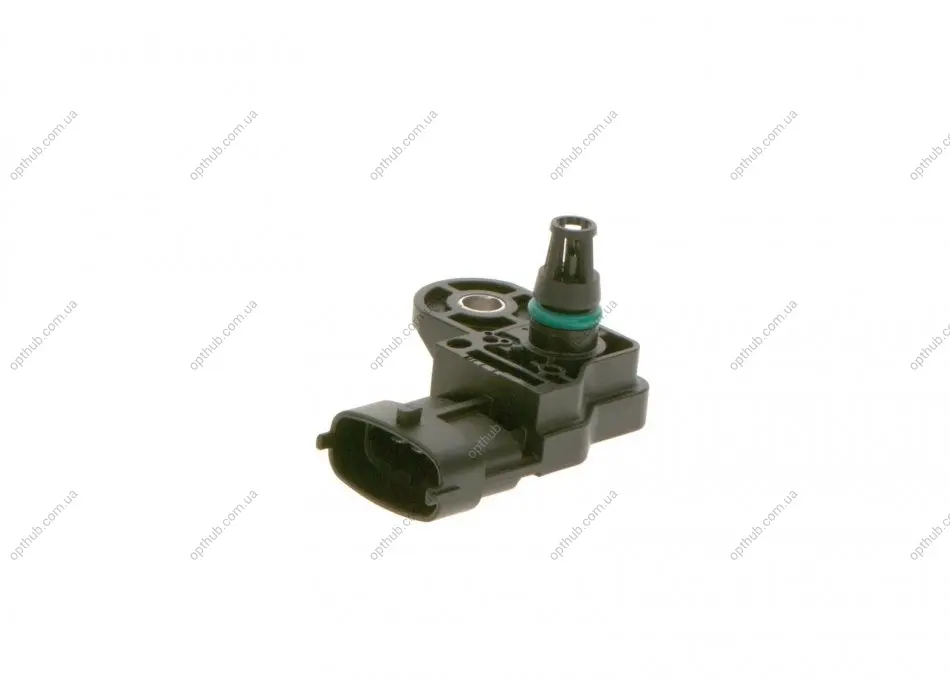 Датчик тиску у впускному колекторі (4 pin) IVECO DAILY IV ALFA ROMEO 159 CHRYSLER VOYAGER IV CITROEN JUMPER III FIAT BRAVO II, DUCATO, GRANDE PUNTO HONDA ACCORD VII 1.2-3.0DH 08.99- BOSCH 0261230425 (фото 1)