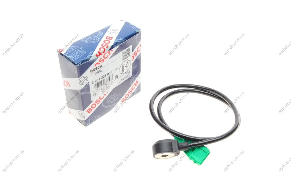 Датчик детонації (вир-во Bosch) BOSCH 0 261 231 038 (фото 1)