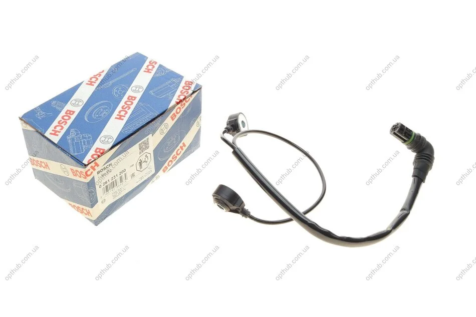 Датчик детонації BMW E39/E60/E61/E34/X5 3.5i-5.0i 96> (вир-во Bosch) BOSCH 0 261 231 200 (фото 1)