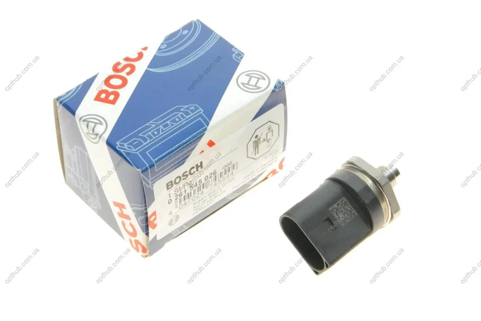 Датчик тиску палива VW Caddy/Touran 2.0EcoFuel 06-15 (opt-om) BOSCH 0 261 545 026 (фото 1)