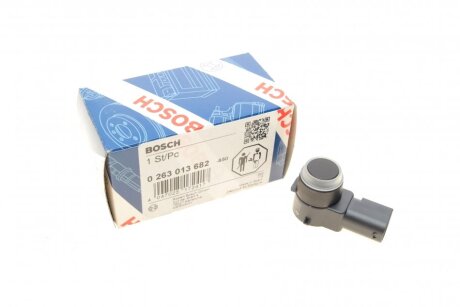 Датчик паркування (передний) Peugeot 307/407/308/Citroen C5/Citroen Berlingo 04- UA63 BOSCH 0 263 013 682