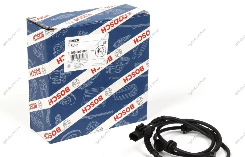 Датчик числа обертів (вир-во Bosch) BOSCH 0 265 007 685 (фото 1)