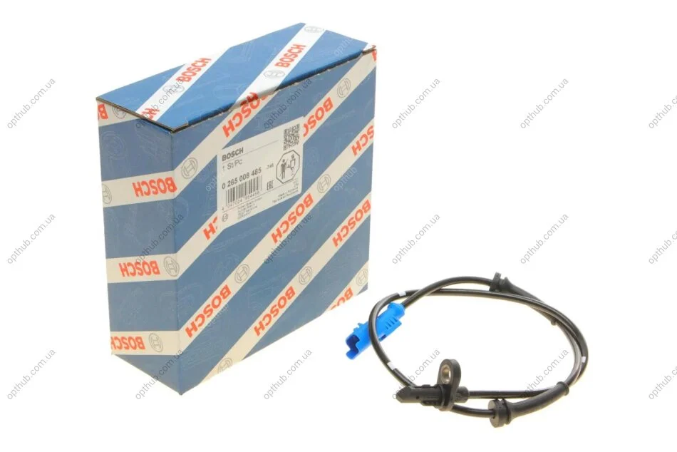 Датчик ABS (задній) Citroen C3 Picasso/Peugeot 207/208 06- UA63 BOSCH 0 265 008 485 (фото 1)