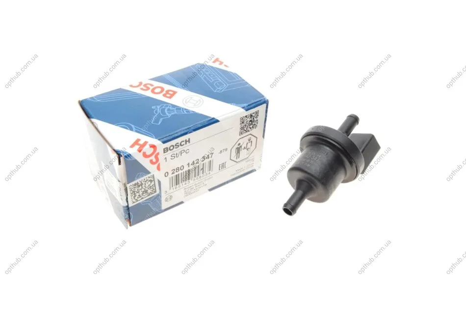Клапан вентиляції топл.бака AUDI/VW/SKODA (вир-во Bosch) BOSCH 0 280 142 347 (фото 1)