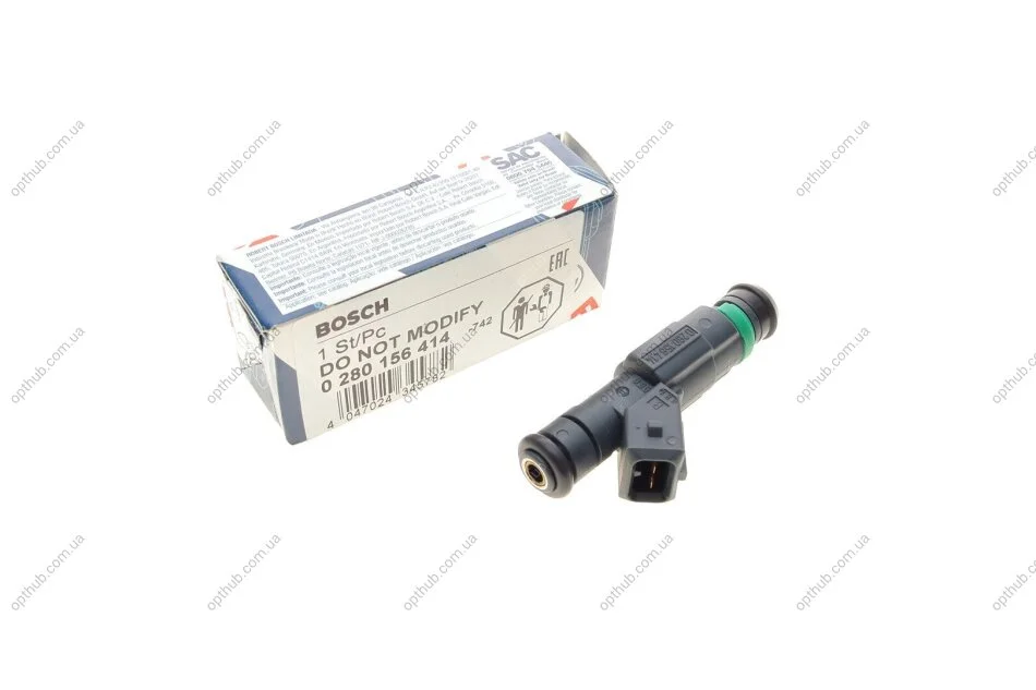 Форсунка бензин (вир-во Bosch) BOSCH 0 280 156 414 (фото 1)