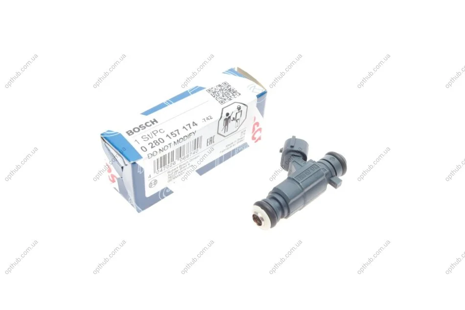 Форсунка паливна Hyundai I30/Kia Cerato/Rio (1.4/1.6CVVT) 09- UA63 BOSCH 0 280 157 174 (фото 1)