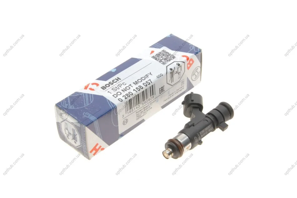 Форсунка паливна Citroen Berlingo/Peugeot Partner 1.6 00- 0 280 158 057 UA63 BOSCH 0280158057 (фото 1)