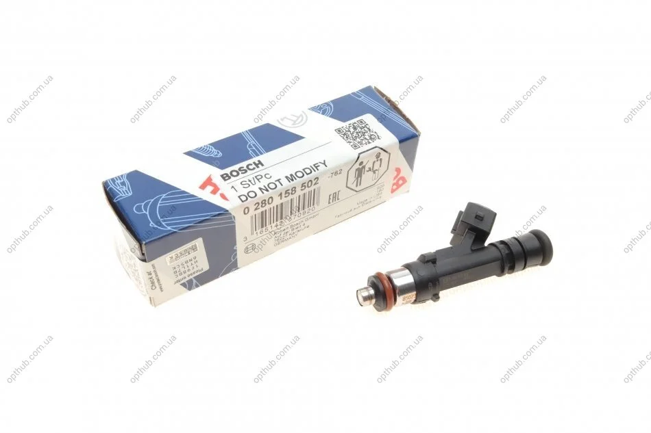 Форсунка бенз. ВАЗ 2104, 2110, НИВА (вир-во Bosch) BOSCH 0 280 158 502 (фото 1)