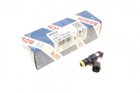 Форсунка паливна VW Caddy 2.0 06-15/1.4TGI 15-/Passat 1.4TSI 10-14 (CNG) UA63 BOSCH 0 280 158 862