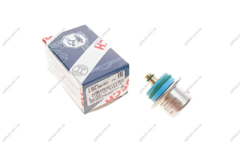 Регулятор тиску BMW 3 (E36), 3 (E46), 5 (E34) -ua BOSCH 0280160567 (фото 1)