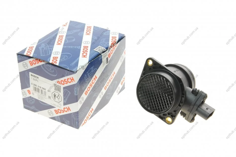 Расходомер повітря VW Golf IV 98-06/T5 2.0 03-15 UA63 BOSCH 0 280 218 060 (фото 1)