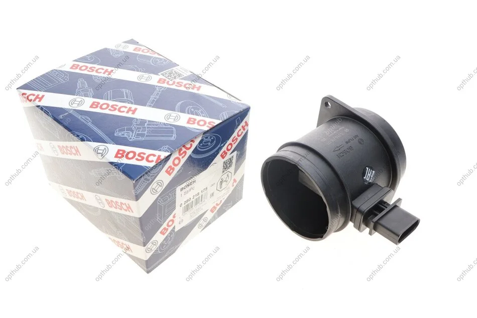 Витратомір повітря VW Passat B6 3.2-3.6 FSI 05-11/Touareg 05-10 3.6 V6 FSI 0 280 218 175 UA63 BOSCH 0280218175 (фото 1)