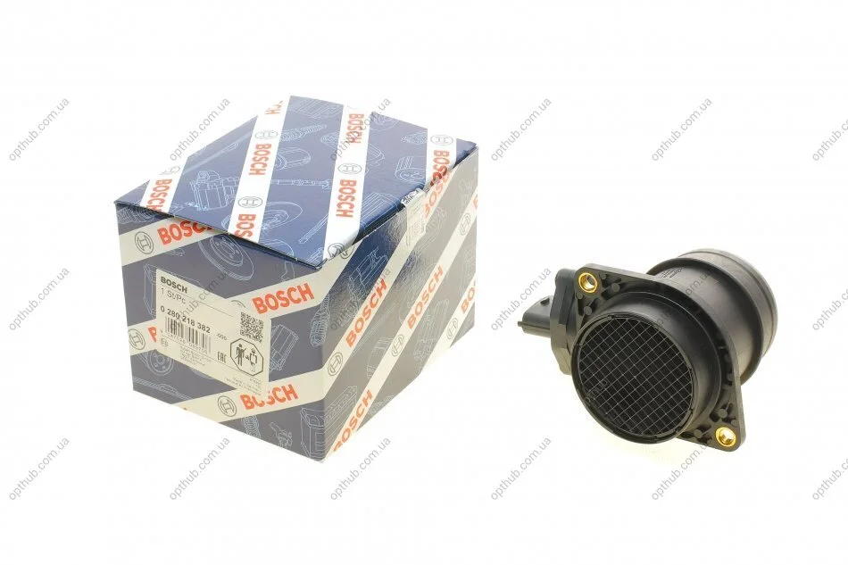 Датчик масової витрати повітря ВАЗ 1,5/1,7i FIAT 1,9/2,4 JTD (вир-во Bosch) BOSCH 0 280 218 382 (фото 1)