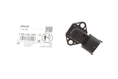 Датчик тиску наддуву (вир-во Bosch) BOSCH 0281002205