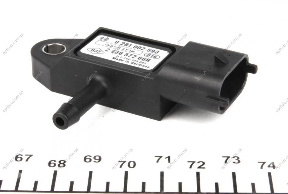 Датчик тиску наддува (вир-во Bosch) BOSCH 0 281 002 593 (фото 1)