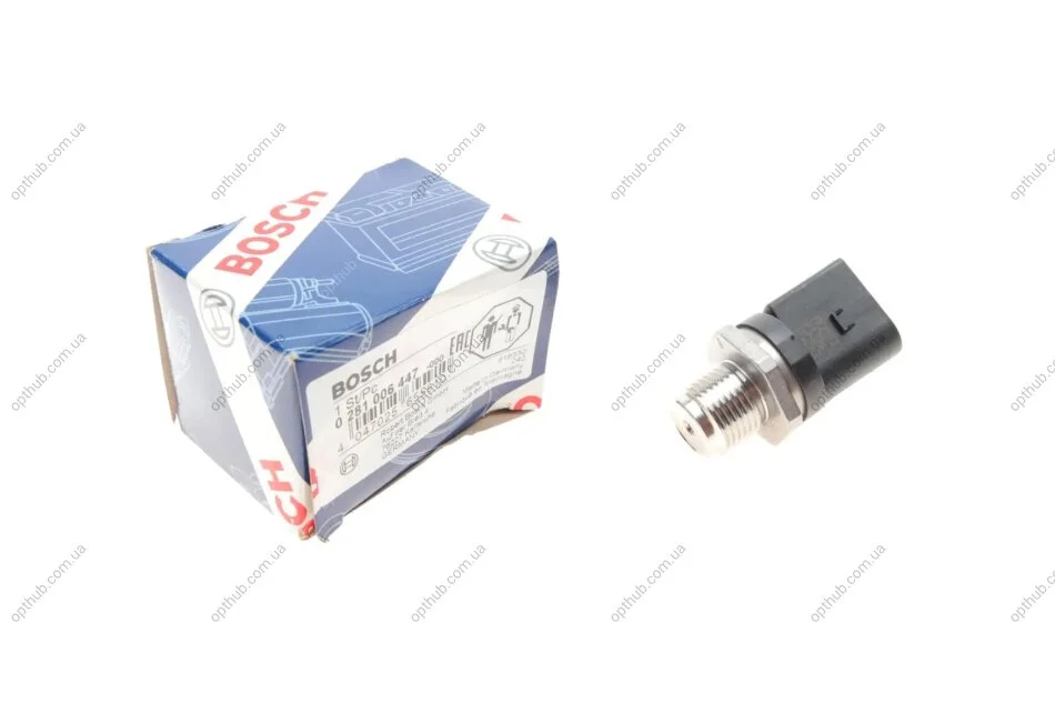 Датчик тиску палива BMW 3 (E90/F30/F80)/5 (F10/G30/F90)/7 (F01-F04) 04-18 B47/N47/N57 UA63 BOSCH 0 281 006 447 (фото 1)
