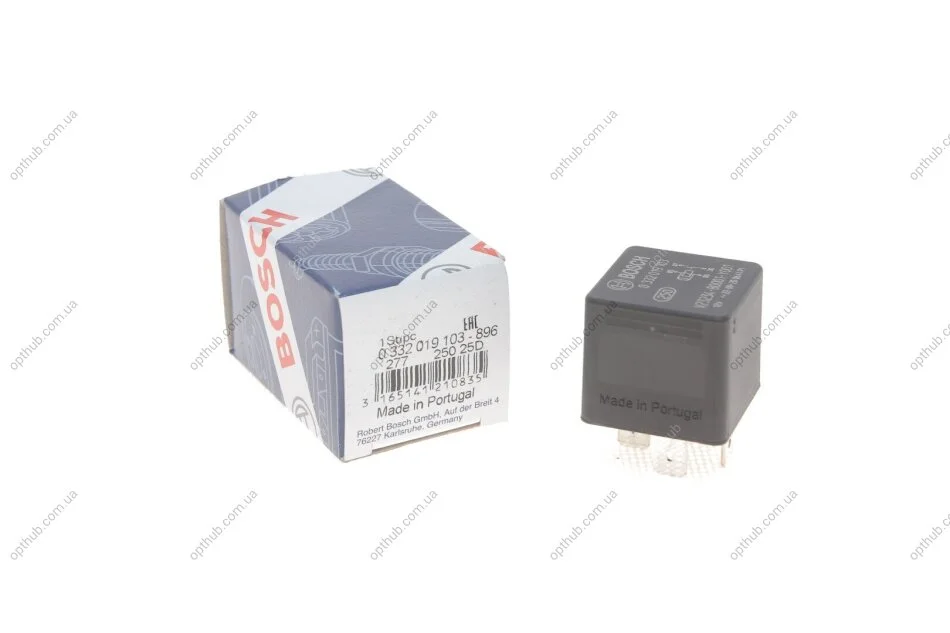 Реле насосу АКПП MB Sprinter 00- (Tiptron) UA63 BOSCH 0 332 019 103 (фото 1)