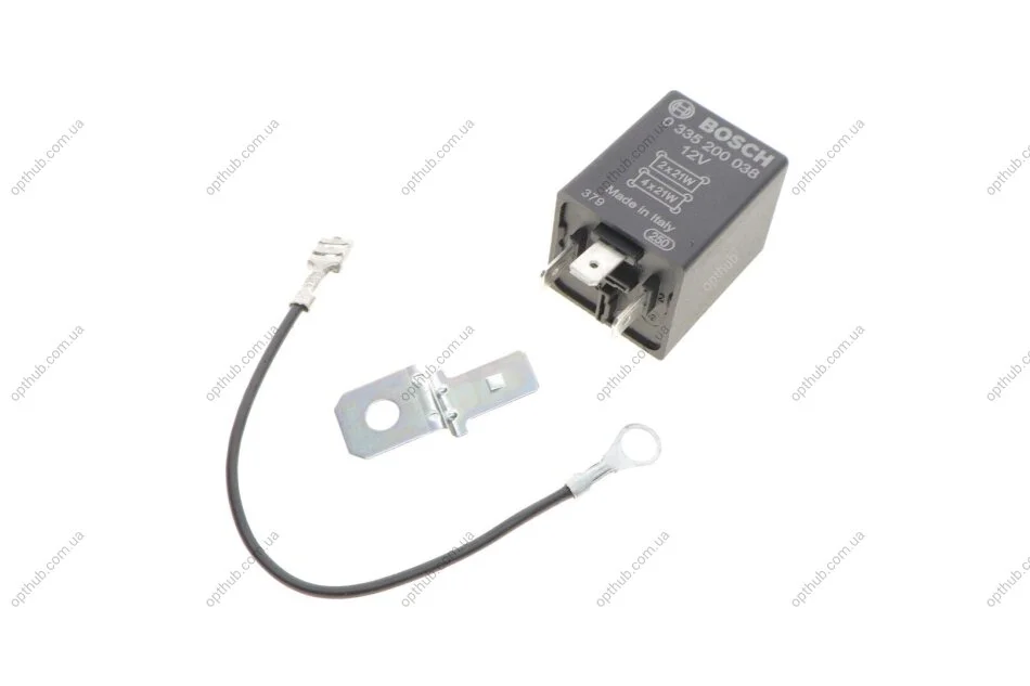 Реле поворотів (3 контакти) ВАЗ 2108-099-10 (вир-во Bosch) BOSCH 0335200038 (фото 1)
