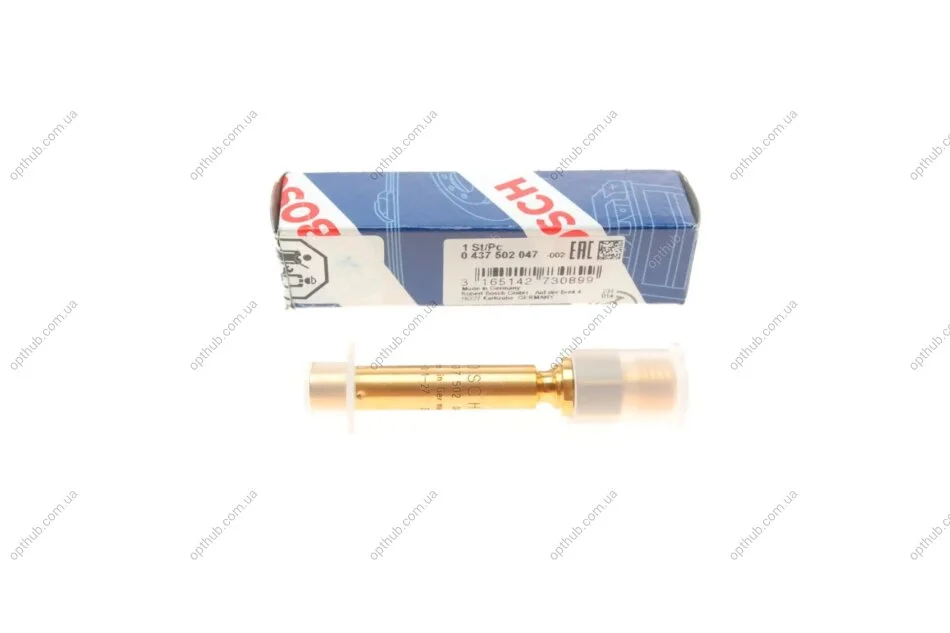 Форсунка бенз. MERCEDES W124, W201 (вир-во Bosch) BOSCH 0 437 502 047 (фото 1)