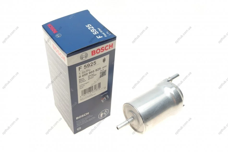 Фільтр палив. бенз. Audi, Seat, Skoda, VW (вир-во Bosch) BOSCH 0 450 905 925 (фото 1)