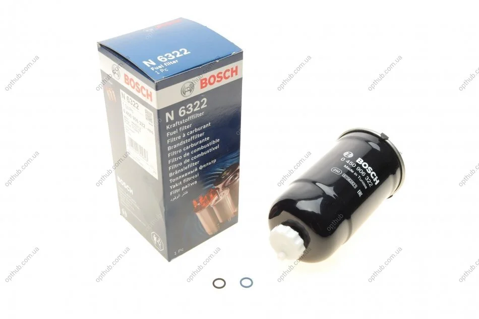 Фільтр палив. Seat, VW 1.4, 1.9tdi (вир-во) BOSCH 0 450 906 322 (фото 1)