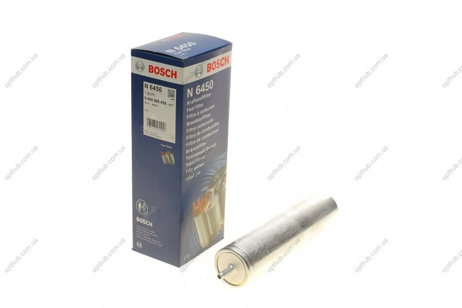 Фільтр паливний BMW 3 (E46) 2.0-3.0 01-06 (вир-во) BOSCH 0 450 906 450 (фото 1)