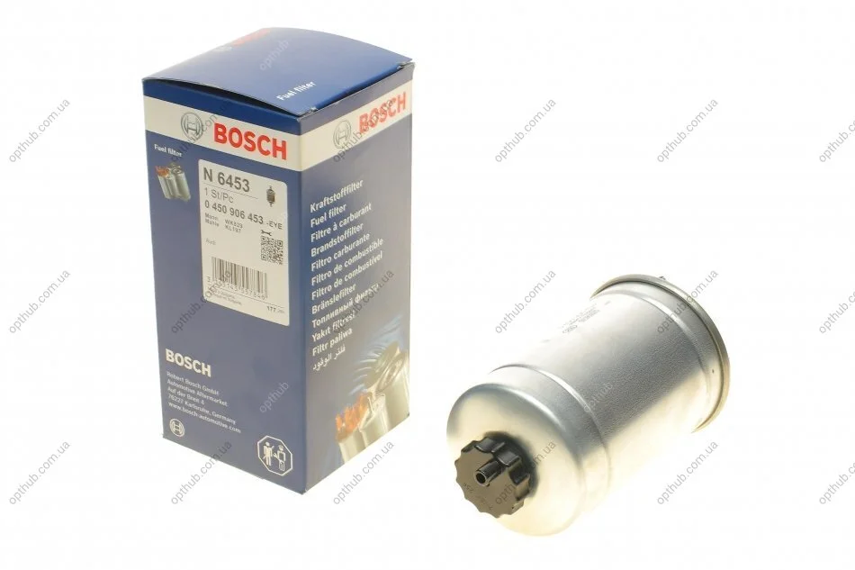 Фільтр паливний Audi A2 1.2/1.4TDI 00-05 (opt-om) BOSCH 0 450 906 453 (фото 1)