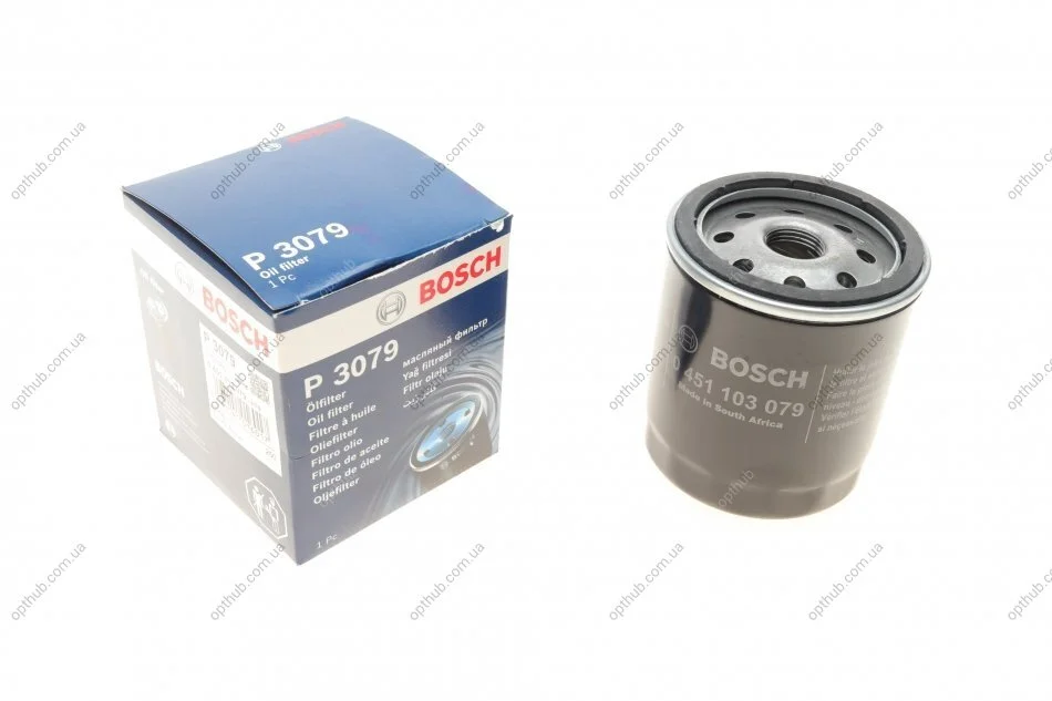 Фильтр масляный Opel 85- (benzin) (opt-om) BOSCH 0 451 103 079 (фото 1)