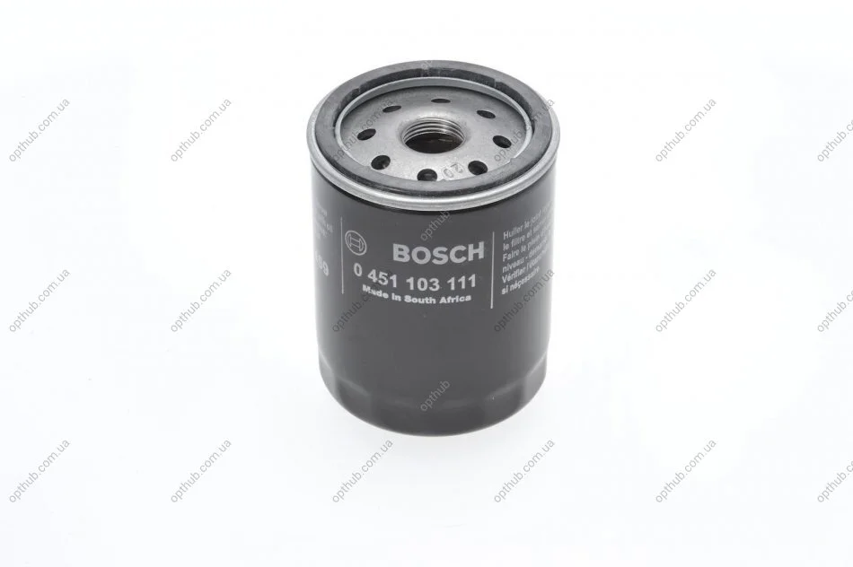 Фільтр масляний Citroen Berlingo/Peugeot Partner/Fiat Scudo 1.8/1.9D/1.4i/1.8i 96-99 (h=100 UA63 BOSCH 0 451 103 111 (фото 1)