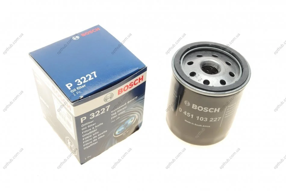 Фільтр масляний двигуна FORD ESCORT, FIESTA (вир-во Bosch) BOSCH 0451103227 (фото 1)