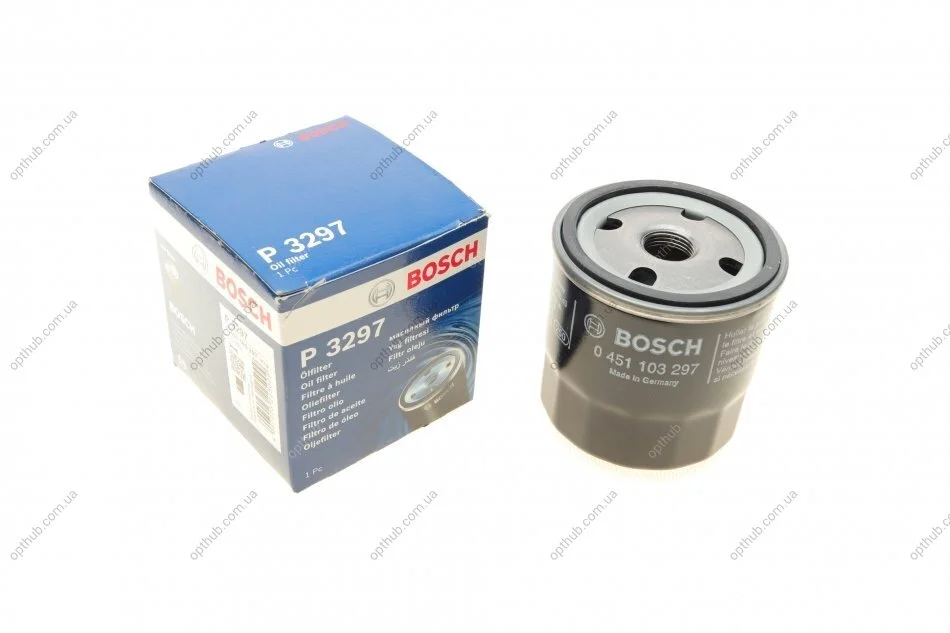 Фільтр масляний Opel Astra G 1.7TD 94-05 UA63 BOSCH 0 451 103 297 (фото 1)