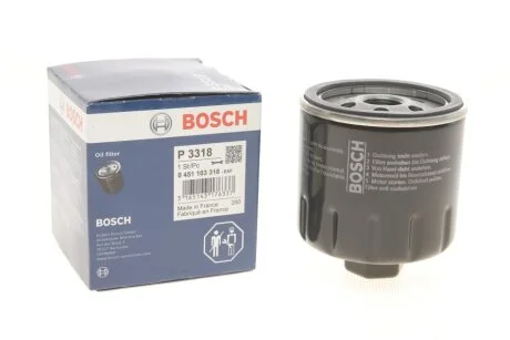 Фильтр масляный VW Caddy II 1.4/1.6i / Golf IV/V/Seat UA63 BOSCH 0 451 103 318