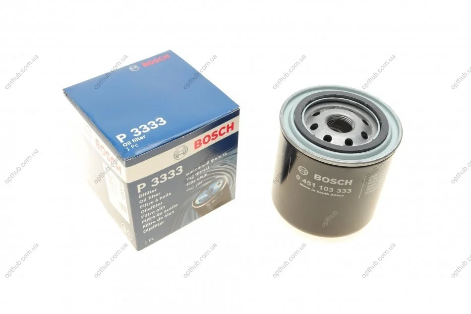 Фильтр масляный двигателя FORD (пр-во Bosch) BOSCH 0 451 103 333 (фото 1)